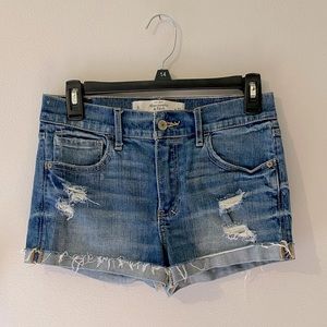 Abercrombie high rise shorts